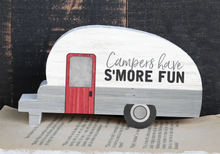 Load image into Gallery viewer, Campers Have S&#39;more Fun Shelf Sitter

