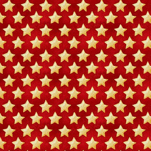 Henry Glass & Co - Land of the Free Stars - 1/2 YARD CUT