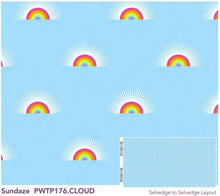 Load image into Gallery viewer, Tula Pink Daydreamer - Sundaze Cloud - 1/2 YARD CUT
