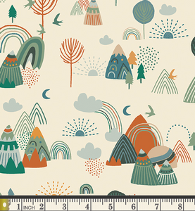Art Gallery Fabrics - Timberline Dawn - 1/2 YARD CUT