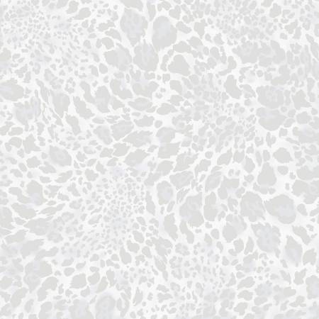 Marcus Fabrics - Incognito - White Cheetah - 1/2 YARD CUT