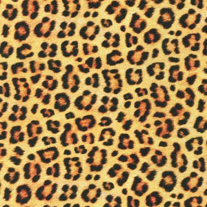 Robert Kaufman - Wild Leopard Skin - Digital Print - 1/2 YARD CUT