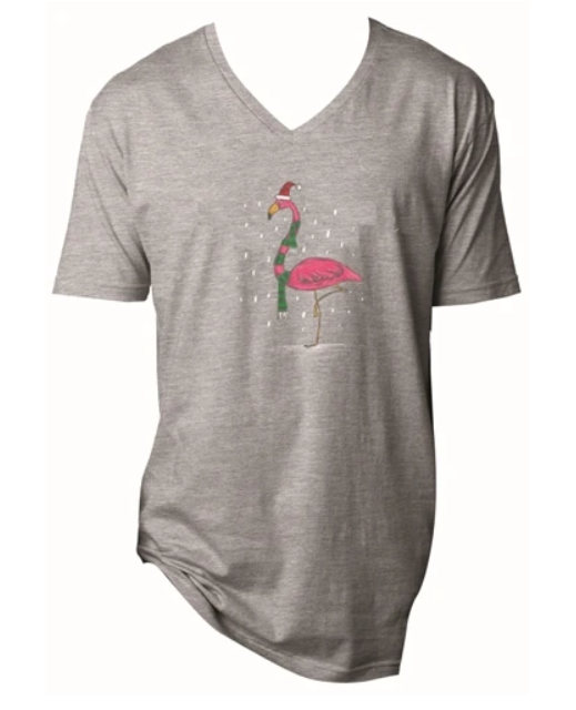Winter Flamingo T-Shirt